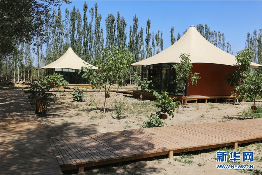 “大漠湖杨”生态景区助推和田地区旅游产业高质量发展
